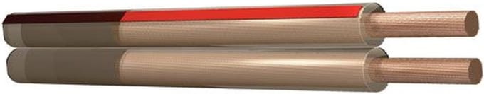 Transparante Luidsprekerkabel 2 x 2.5mm2 - 100 meter Rol