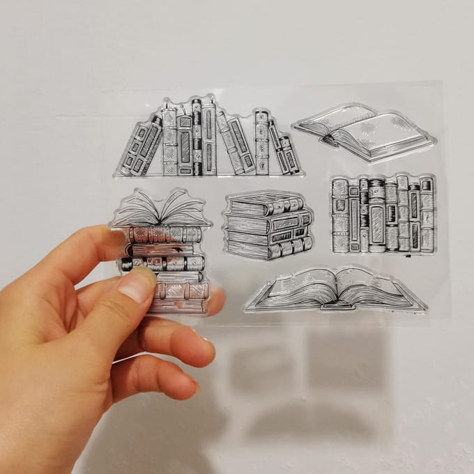 1 st Boek Plastic Transparante Stempel DIY Album kaartenboek Stempel transparant