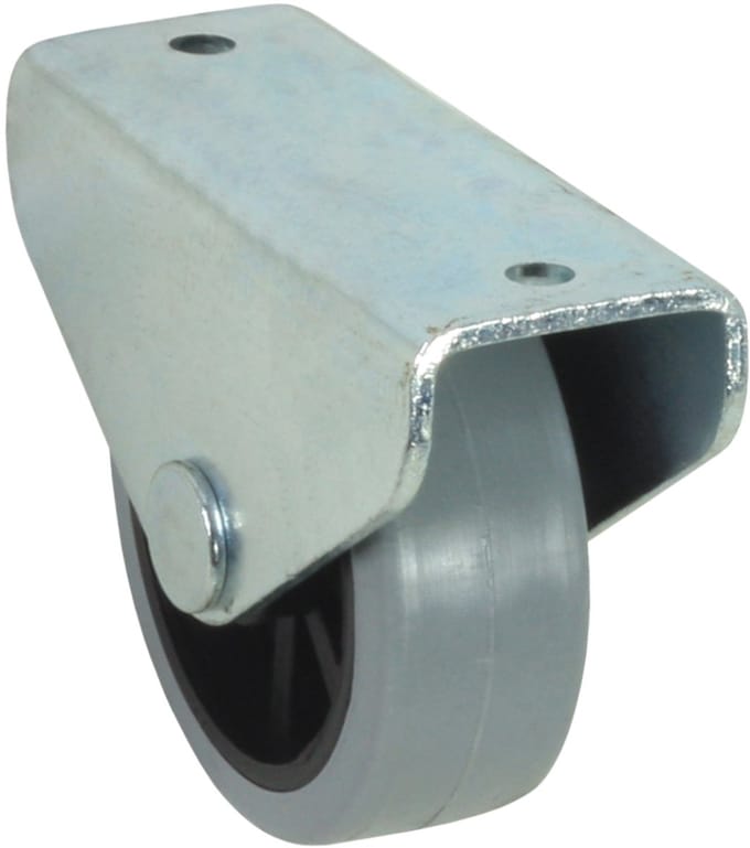 DOMINO Möbelrolle 50mm rubber zwart
