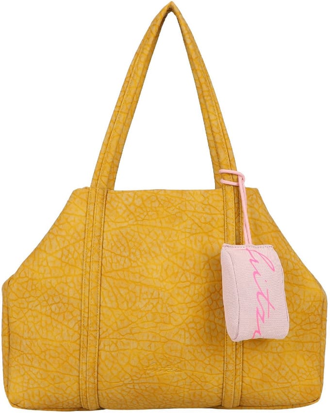 Fritzi aus Preußen shopper schoudertas Ella Shopper Matta Wild Sunset donkergeel