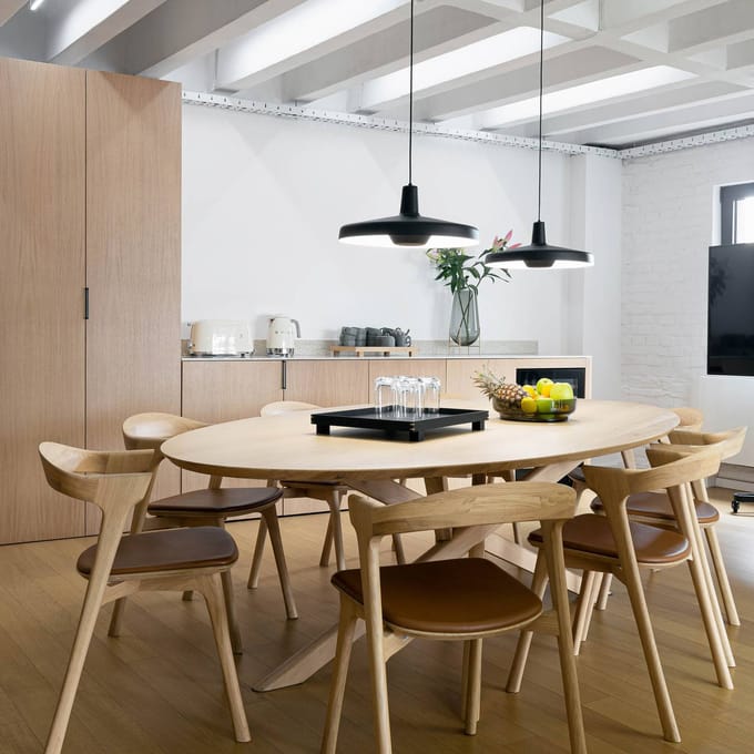 GRUPA Arigato hanglamp Ø 45cm zwart