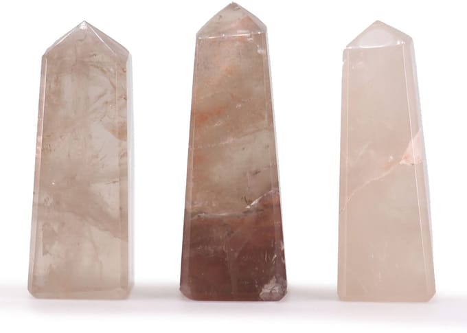 Gemstone Obelisk Point approx 5cm - Smokey Quartz