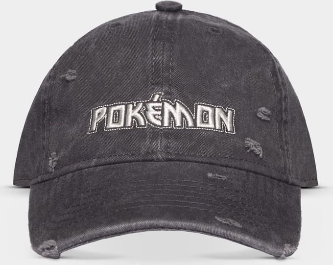 Pokémon - Distressed Snapback Pet - Grijs