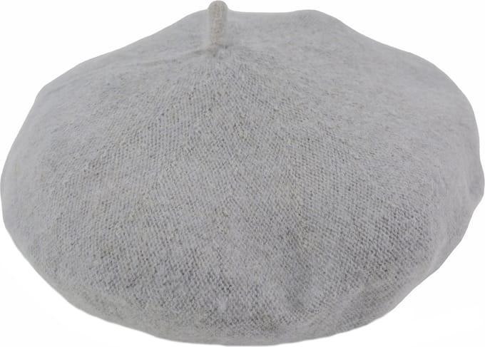 Franse Baret - Grijs | Polyacryl / Wolvilt | One Size | Fashion Favorite