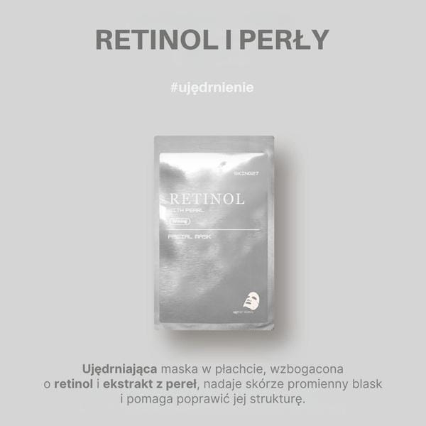 Skin627 Masque Visage Maeczka Do Twarzy W Płacie Rétinol & Perle 22ml