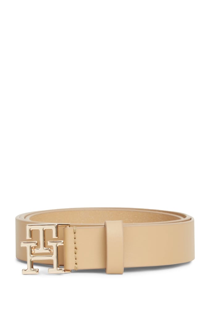 Tommy Hilfiger Th Logo 2.5 Belt Classic Khaki Größe: 95 | Gürtel Outlet | Damen | Braun