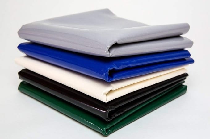 Sterk Grijs PVC Zeil 3 Meter Breed per Meter - Weerbestendig Afdekzeil