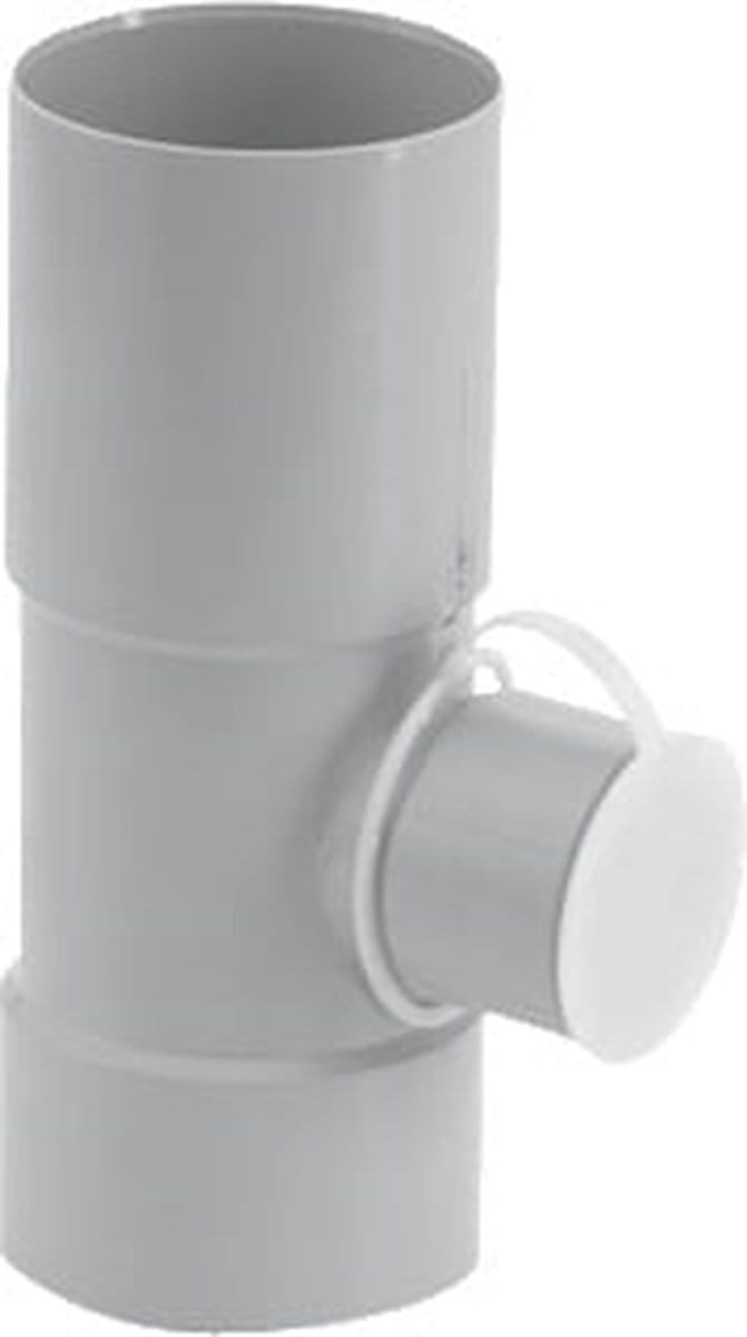 Regenton vulautomaat Ø 80mm zwart