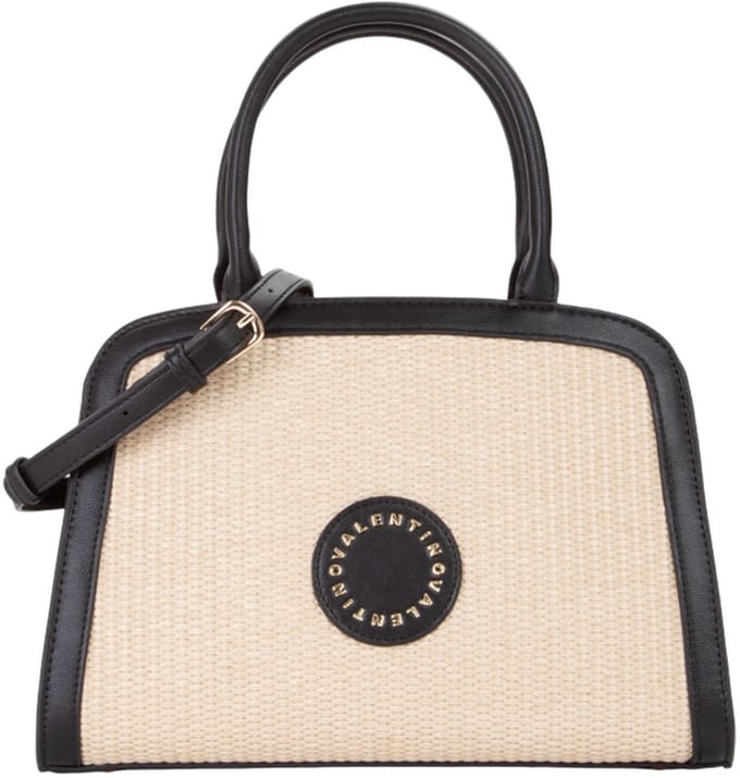 VALENTINO Shopper Schoudertas Saylor Shopping Bag Natural / Nero Beige