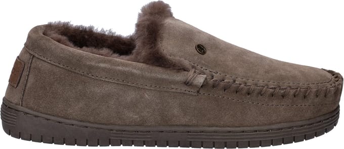 Warmbat Australia Grizzly heren pantoffel - Bruin multi - Maat 48