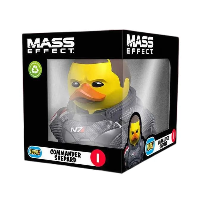 Numskull - Best of TUBBZ Boxed Badeend - Mass Effect - Commander Shepard - 9cm