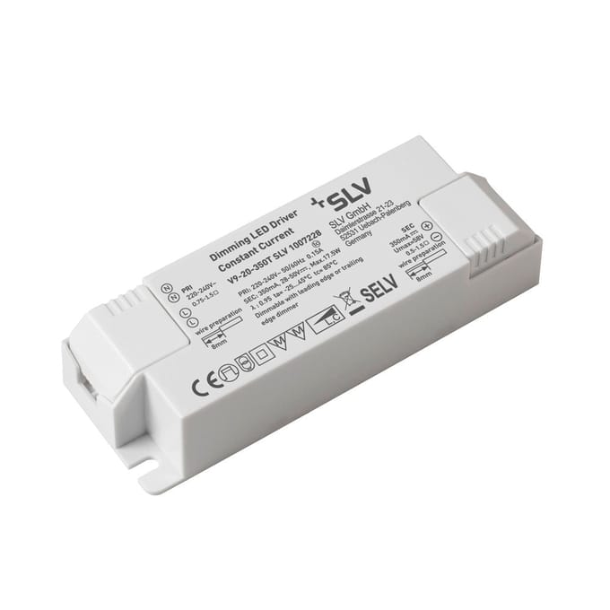 Slv Led Driver 20W 350Ma Fase Dimbaar - 1007228 - E3ZEY
