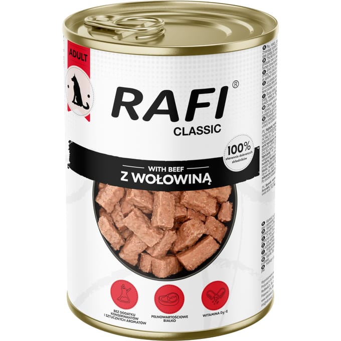 Rafi Dog 6 x 1240 g - Rund