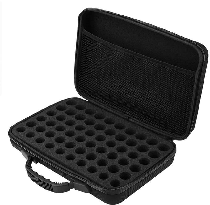 Dailygoods- Koffer voor Etherische Oliën - Draagbare Tas - 60 Vakken