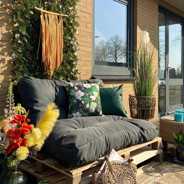 Botanical Kussenhoes #4 - Outdoor / Buiten | 45 x 45 cm | Katoen/Polyester