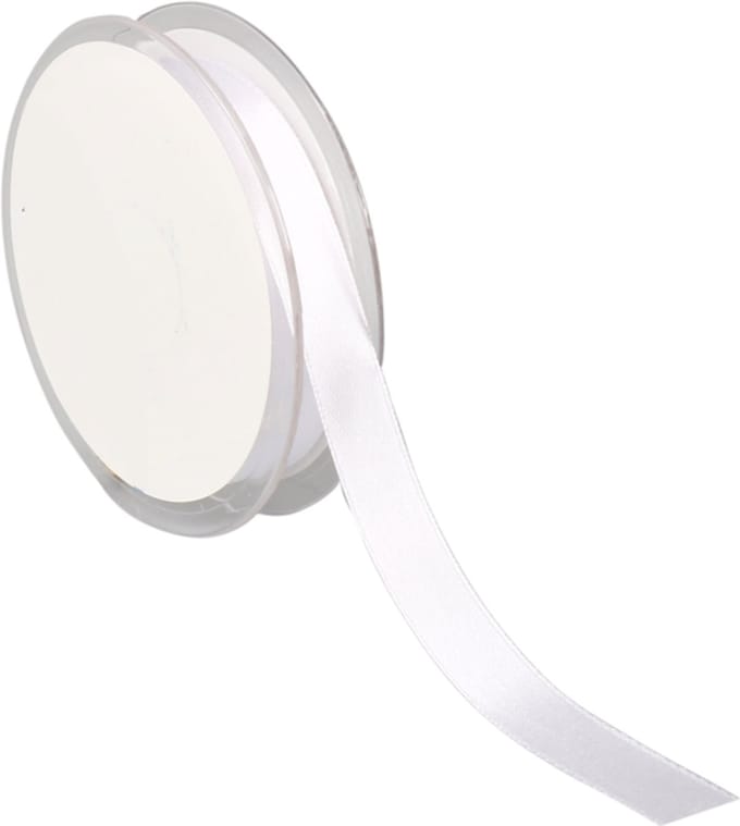Lint - 15mm - 25m - wit