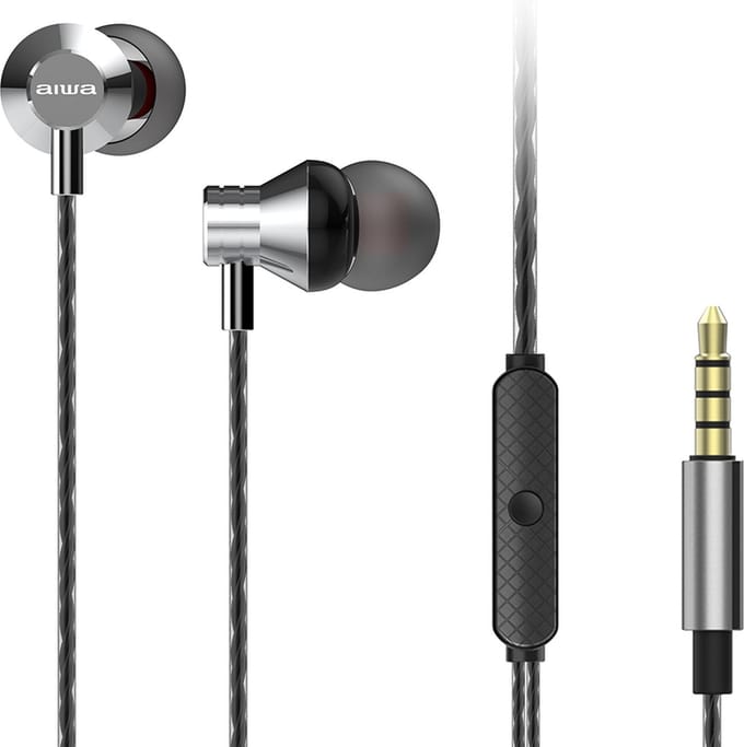 Headphones Aiwa ESTM50SL Silver