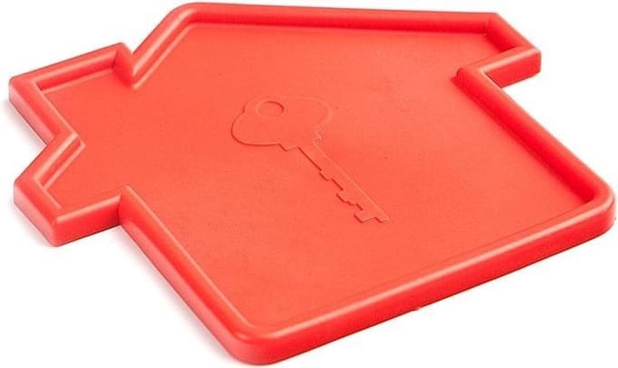 Balvi Opbergbakje Chez Moi 15 X 16 Cm Siliconen Rood