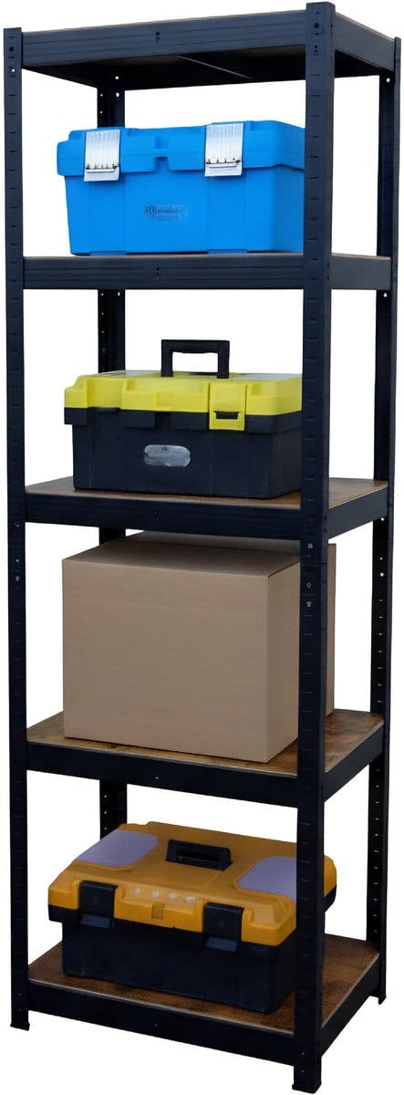 Stellingkast - 180x60x30 cm - tot 500 kg - industrieel