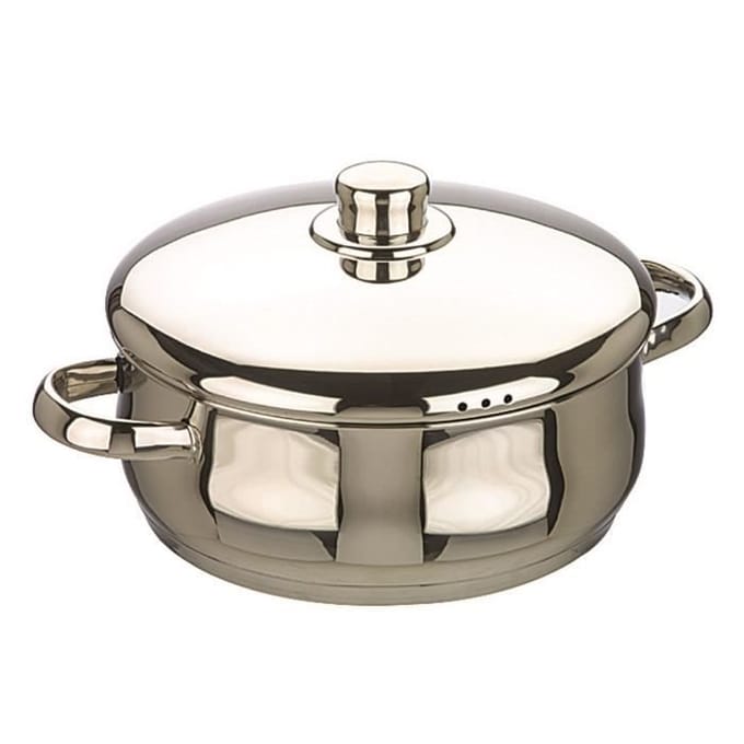 Braadpan - IBILI - Oslo - Roestvrij staal - 18 cm - Inductiegeschikt - 2 L