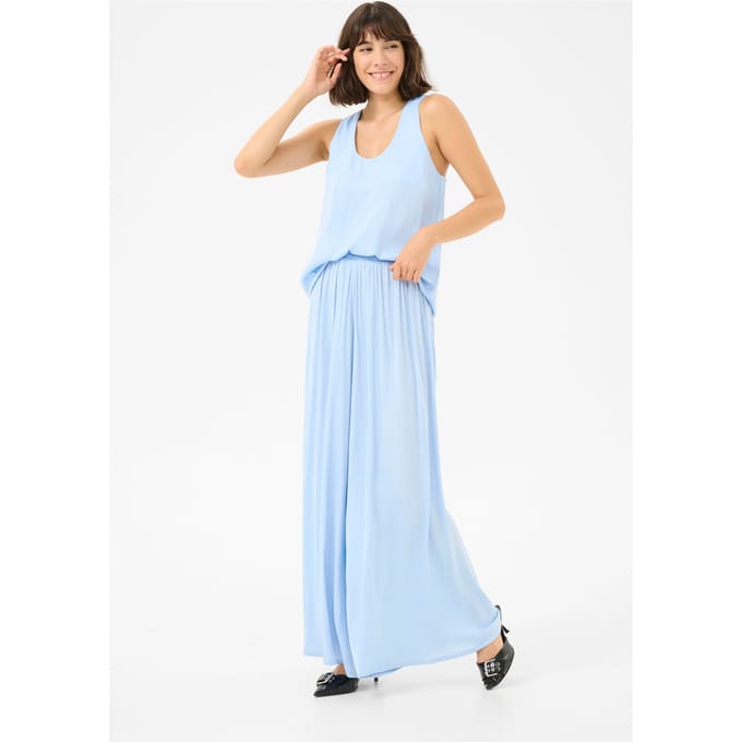 Kaffe Top Kaallie Top 10509832 164016 Soft Chambray Dames Maat - 40