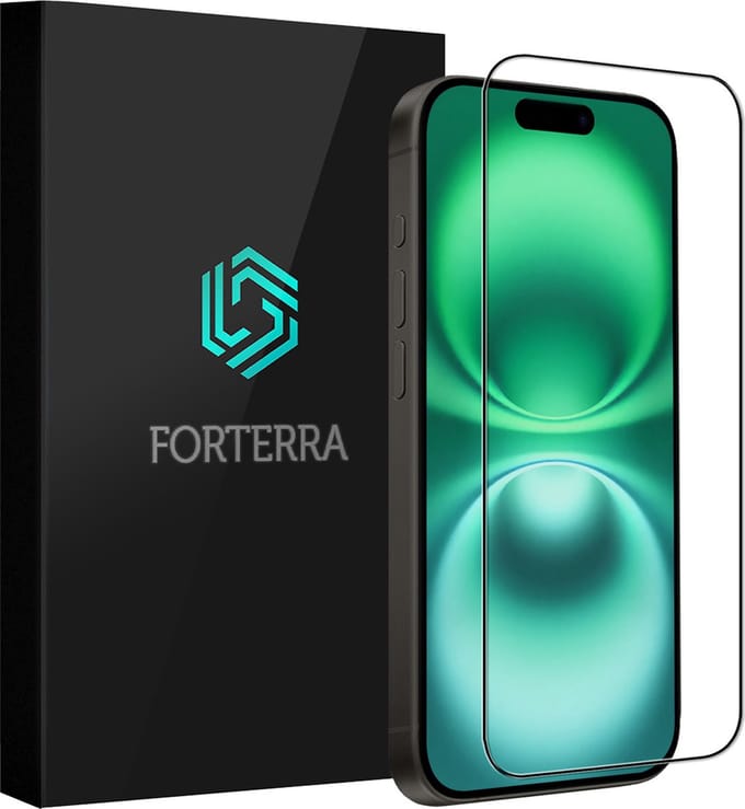 Screenprotector Geschikt voor Apple iPhone 16 Plus - Full Cover - Beschermglas - Gehard Glas - Tempered Glass - Screen Protector