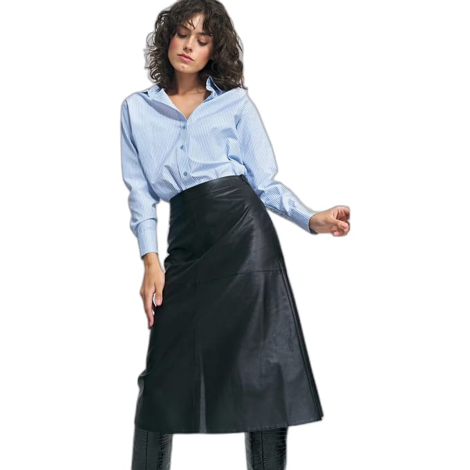 Vrouwen faux leren rok Nife