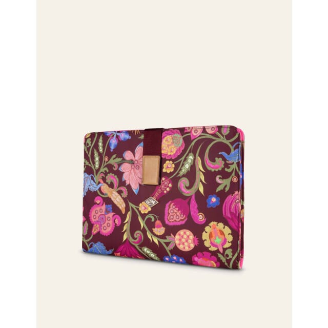 Oilily Libby Laptop Sleeve- maatOne size Tawny Port
