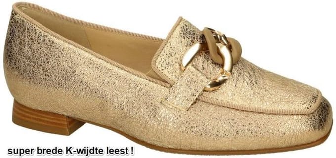 Hassia -Dames - goud - pumps & hakschoenen - maat 37