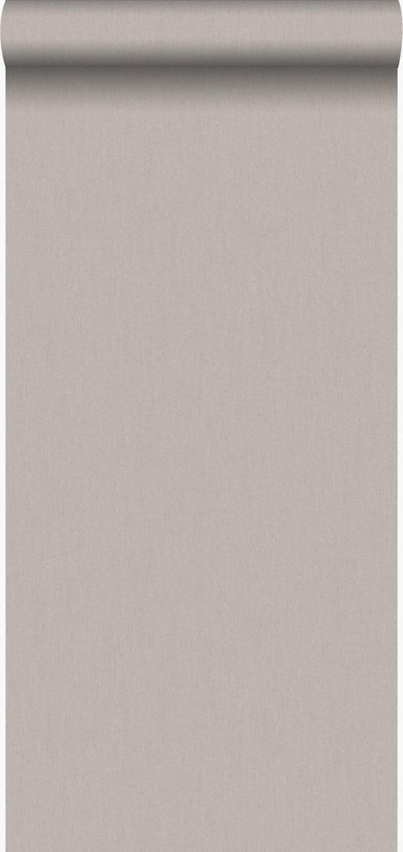 Origin Wallcoverings behang linnen grijs roze - 53 cm x 10.05 m - 346625
