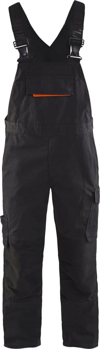 Blaklader Bretelbroek met stretch 2695-1330 - Groen/Zwart - C54