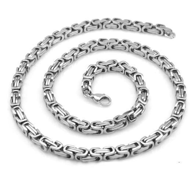 Koningsketting Heren - Stalen Ketting - Ø6mm / 70cm