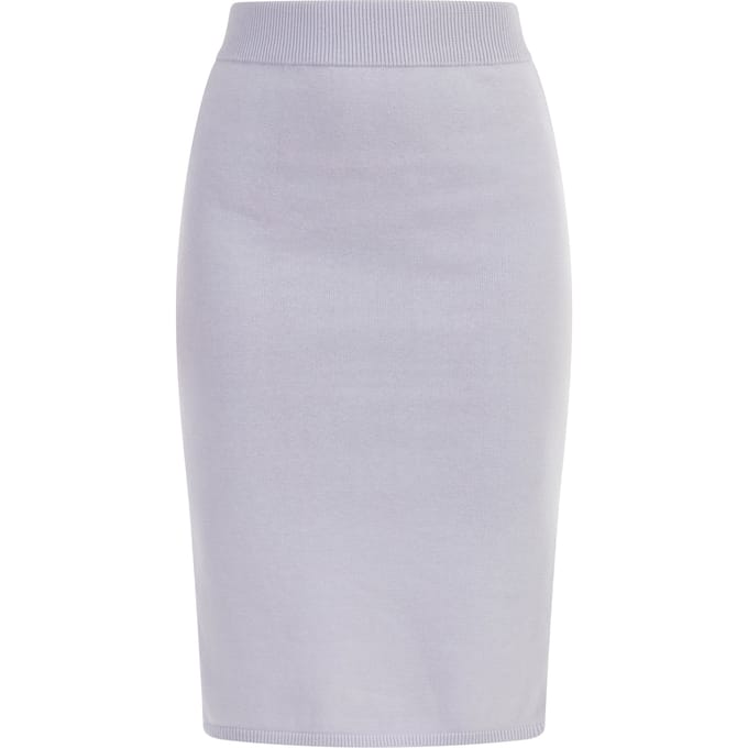 Mymo Gebreide midi-rok Dames lila