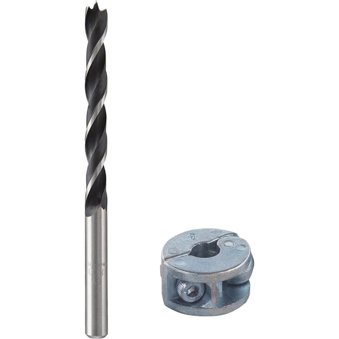 wolfcraft - Houtboor 8 mm Deuvels - Spiraalboor voor Deuvelen - 2732000