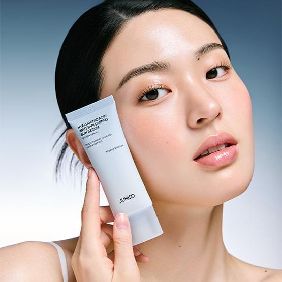[Jumiso] Hyaluronic Acid Water-Plumping Sun Serum SPF 50+ PA++++ 40ml white