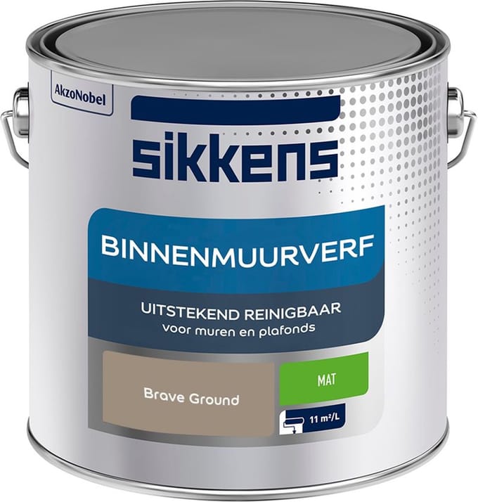 Sikkens - Binnenmuurverf Mat - Brave Ground - Mengverf - 2,5 L