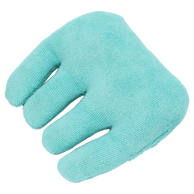 Vingerscheider Handgreep Patiënten Handpalmgrepen Handcontractuurkussens Grijpkussen blue