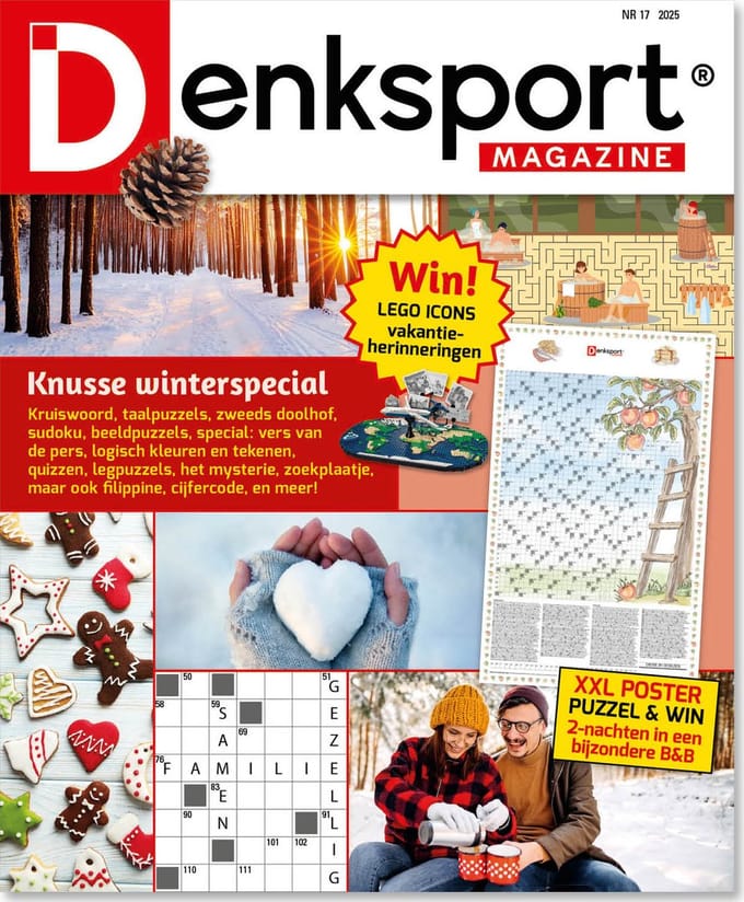 Denksport Puzzelboek Denksport Magazine, editie 17