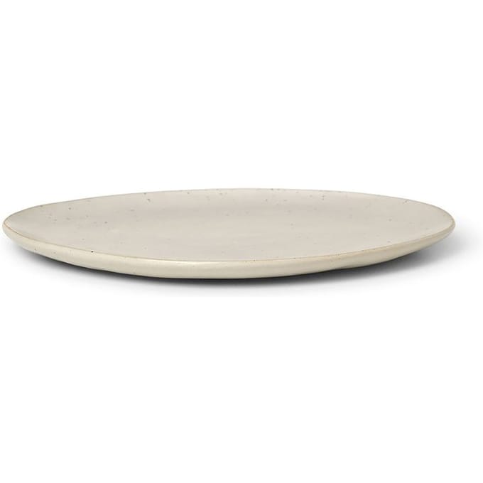 Ferm Living Flow Bord - gebroken wit gespikkeld - medium