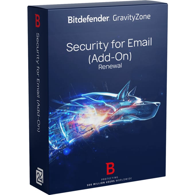 Bitdefender GravityZone Security for Email (Add-On) - Renewal 1 Jaar 5 - 14 User