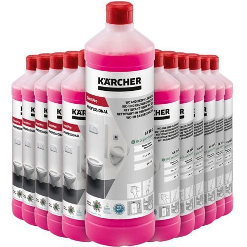 (12 stuks) Kärcher SanitPro WC- en basisreiniger CA 10 C eco!perform - 1 liter