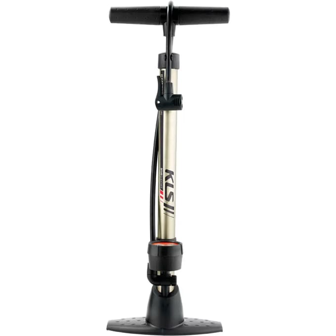 Merkloze Fiets Pomp met Manometer - Aluminium