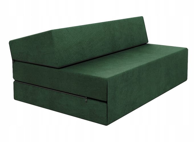 Opvouwbare bank SARA 120x200 cm, 9 cm dikke matras