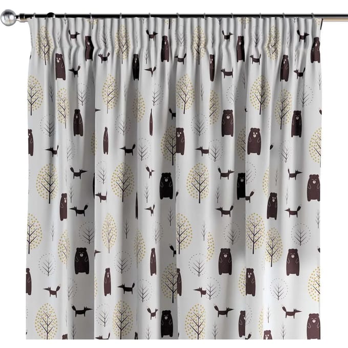 Geplooid gordijn Yellow Tipi Magic Collection 51x102"