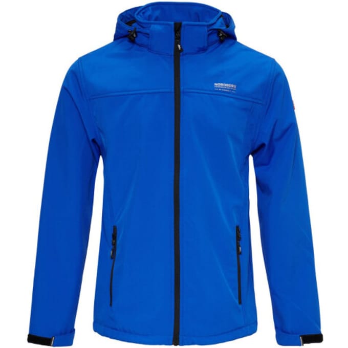 Nordberg Eldgrim - Softshell Outdoor Zomerjas Heren - Blauw - Maat M