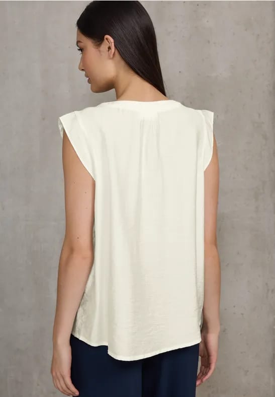 Blousetop met ruches