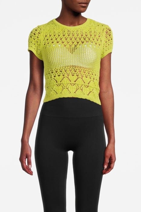 AllSaints Briar Top Zest Lime Green Größe: M | Blusen Outlet | Damen | Grün