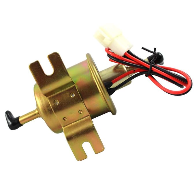 Pompe à essence électrique universelle 12 V robuste en métal pour moteur à essence ou diesel