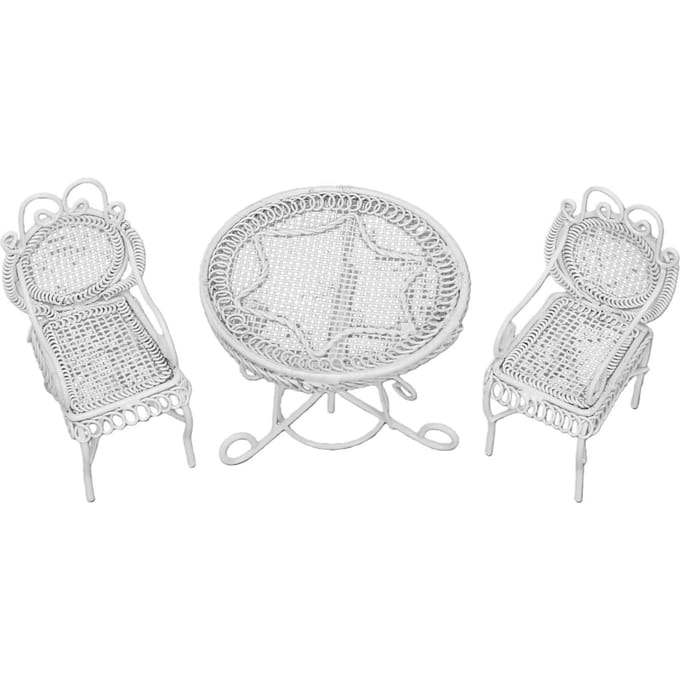 ature Tuinmeubelset Schattig Elegant ature Witte Salontafel en Stoelenset white