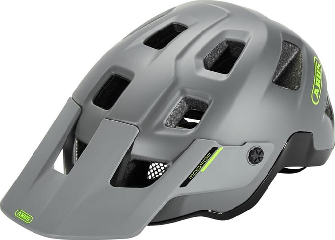 Fietshelm ABUS MODROP MIPS concrete grey S - 51-55 cm - grijs - Geschikt voor gebruik op mountainbikes - 340 g